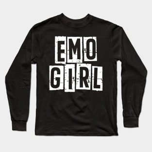 Emo Girl Long Sleeve T-Shirt